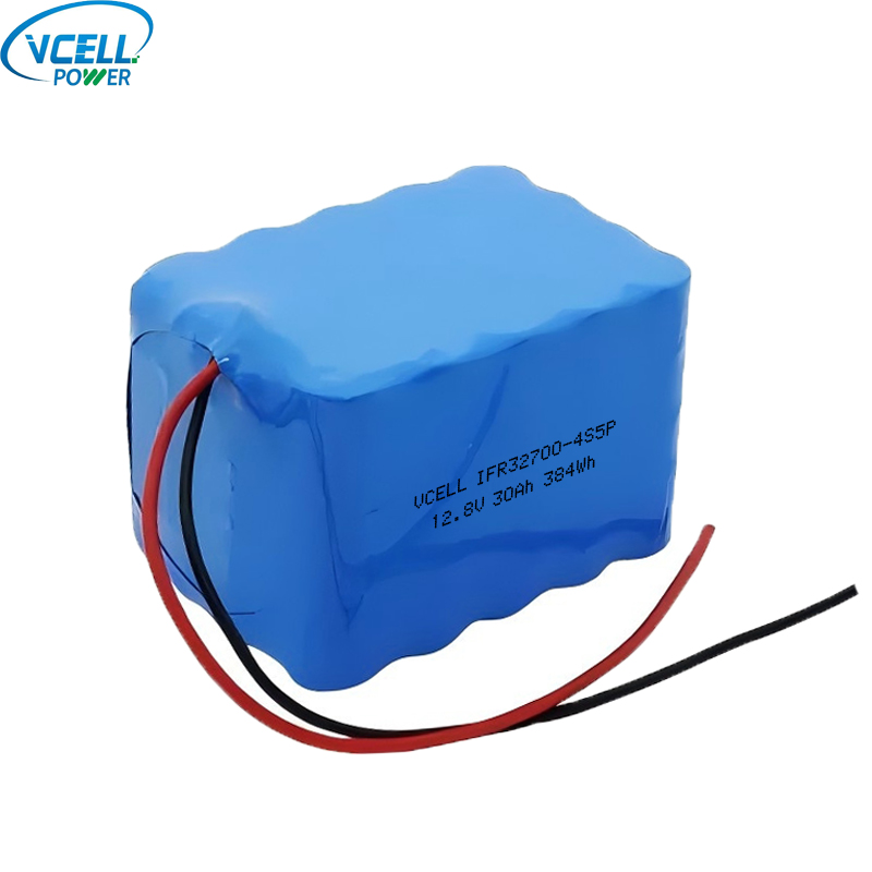 Bateria LiFePO4 recarregável de 12,8V 30Ah