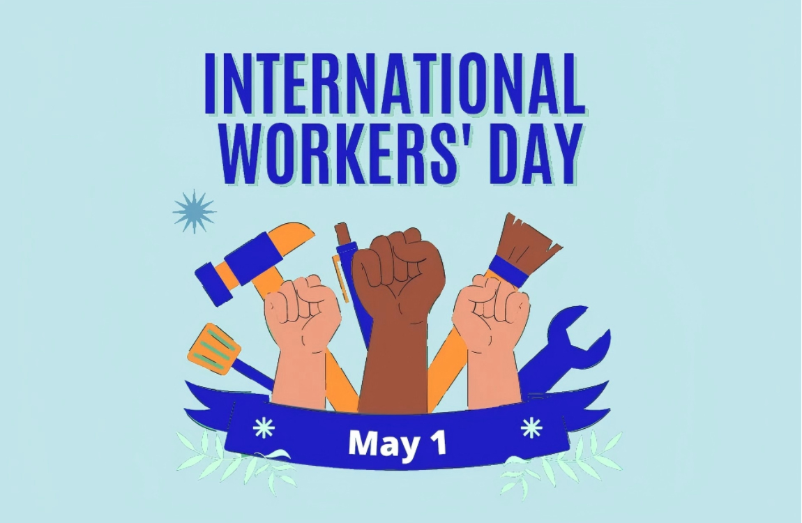 Feliz Dia Internacional do Trabalhador!