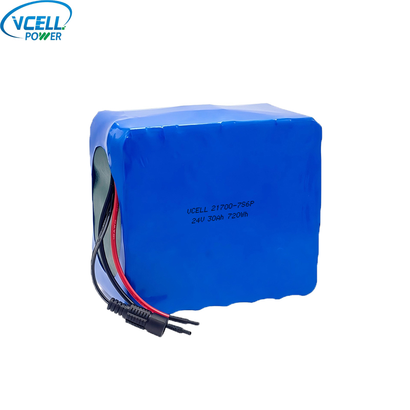 Bloco recarregável da bateria de íon de lítio de 24V 30Ah