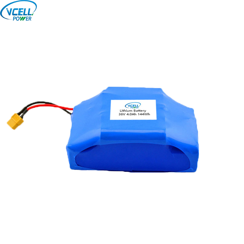 Bateria de íon de lítio para scooter elétrica 36V 4Ah