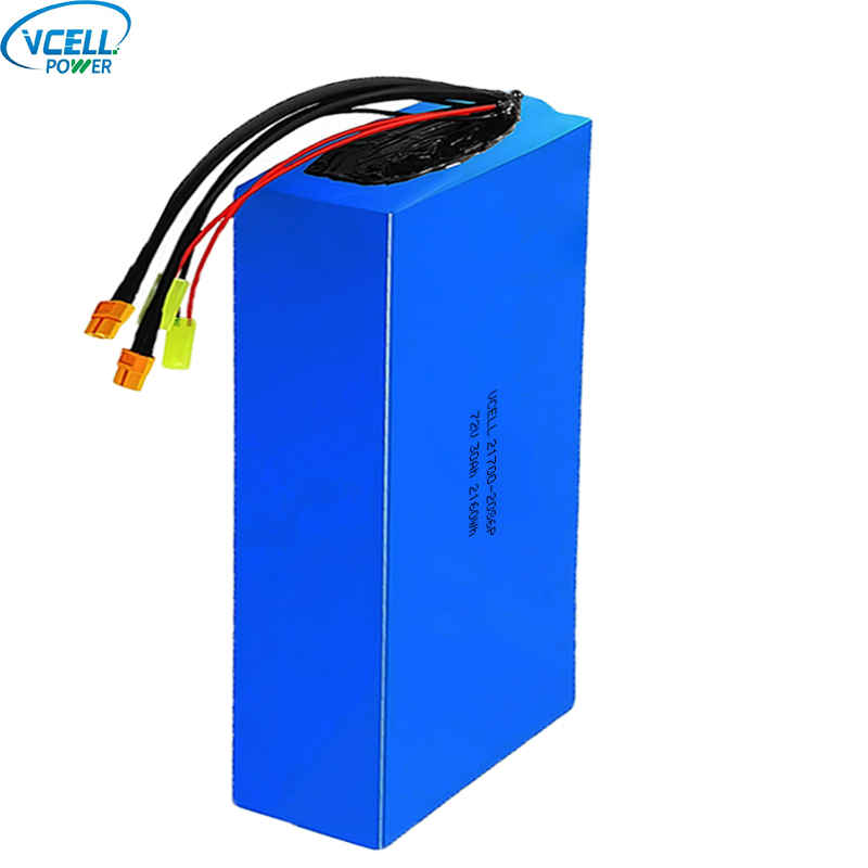 bateria de íon de lítio recarregável de 72V 30Ah