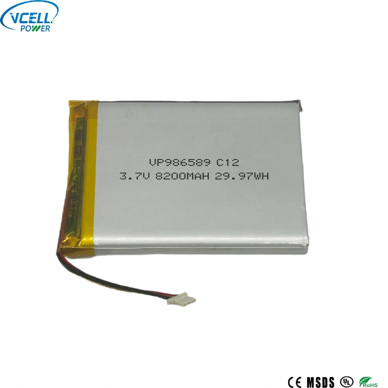 986589 3.7V 8200mah nova bateria LiPo